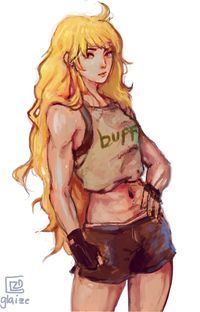FREE MY CHILD!!! here’s a buff workout yang for christmas. i might also sell this as a print someday