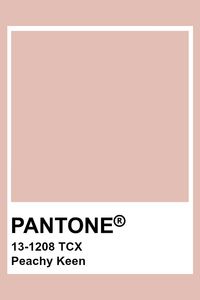PANTONE 13-1208 TCX Peachy Keen