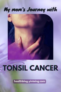 My mother was diagnosed with tonsil cancer in year 2000. It was devastating as she had just retired and was looking forward to able to enjoy her life. She had a neck operation and had complications, then 36 doses of radiation causing her to lose all her teeth and wiped out her salivary glands. I share on adaption my mom made over the years to live with the side effects.. To view more pins like this, please visit my profile, go to Saved> My Mom's Illness Journey (board)> Tonsil Cancer (section)