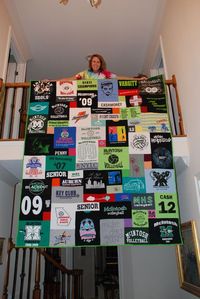 great t'shirt quilt