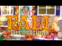 DIY - How to Make: EASY Fall Decorations Miniature 1:6th Scale - YouTube