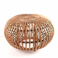 JUST IN! An all-around favorite #rattan ottoman adds texture and interest to any space. Bid: bit.ly/MCMOttoman #EBTH