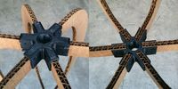 3-D printed cardboard connectors