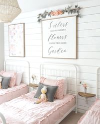Du gris et du blanc pour la déco d’une chambre de fille | My Blog Deco