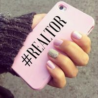$3.00 Let everyone know you're a realtor with this super cute phone decal. This can be used on your phone, laptop, iPad or planner. Let the leads come to you when potential clients see your realtor logo when your out and about running errands! Dimensions- 4.25" x .9"