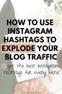 Is your Instagram account stagnant? Are your hashtags getting lost in a sea of 1 million+ other posts with more followers? Here's how you can use the TOP Instagram hashtags and make them work for YOU! Plus, grab a list of the BEST hashtags for every niche