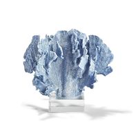 Blue Coral Sculpture