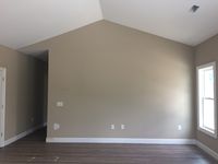 Sherwin Williams balanced beige and wood linoleum floors. They look like real wood!