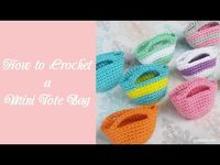 How to Crochet a Mini Tote Bag