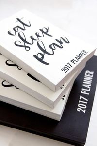 2017 Daily Planner - Eat Sleep Plan