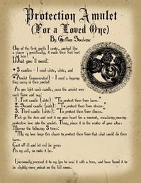 thejellyfishwitch: “ When ahead and made a printable version of my Protection ... #ahead #printable #protection #thejellyfishwitch #version