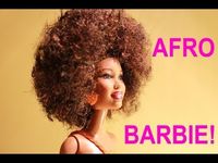 HOW TO MAKE YOUR BARBIE AFRO-LICIOUS! - YouTube