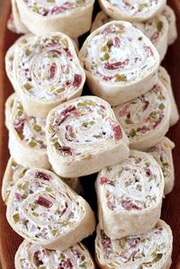 Dill Pickle Tortilla Roll Ups – these party appetizers are filled with cream cheese, sour cream, light mayo, dill pickles, dry beef, onion, ground black pepper and garlic powder, make a perfect choice for Game Day or any other party or holiday via @https://www.pinterest.com/sweetspicykitch/