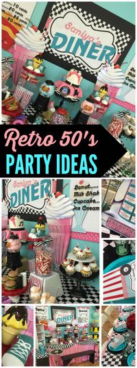 Love the details at this retro 1950's sock hop party! See more party ideas at CatchMyParty.com!