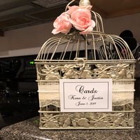 Small DIY Birdcage Wedding Card Holder | Etsy