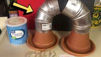How To Make A DIY No Electricity Heater | DIY Joy Projects and Crafts Ideas