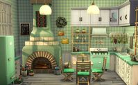 here are some decor ideas for a mint green kitchen