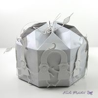 Geschenkbox mit Zwergen - Nicoles Papeterie #weihnachtsgeschenk #geschenkbox #wichtel