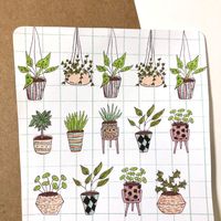 Excited to share this item from my #etsy shop: Mid Century Modern Furniture Sticker Kit, May Monthly Bullet Journal Stickers, plant bujo stickers, scrapbook stickers, journal stickers #cardmakingstationery #plantstrees #midcenturymodern #plantstickers #bujostickers #bujostickerkit