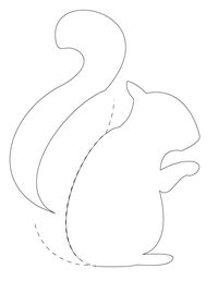 Squirrel template