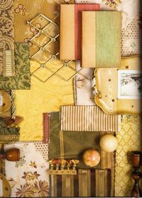 alexa hampton story board for New Orleans mansion