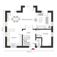 Raumgrundfläche: 84,00 m2