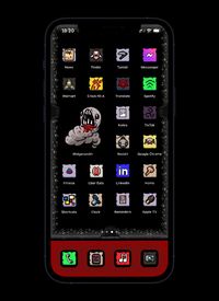 The Binding of Isaac Rebirth App Icons - Scary Pixel App Icons iOS