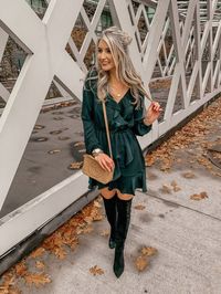holiday dress, holiday dresses, holiday party dress, holiday dresses party, holiday dresses christmas, holiday dresses 2018, holiday dressing women christmas, holiday dress women winter, holiday dress women classy, ruffle dress, fashion blogger, prada & pearls, otk dress look