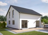"Jugendlich modern, unaufdringlich und elegant" beschreibt das ProFamiliy 135/20 treffend. Von der Diele führt eine Doppelflügeltür ins Zentrum des Hauses, den über 36 qm großen Wohn/Essbereich, an den sich die ums Eck platzierte Küche offen angliedert. Bodentiefe Fenstertüren fluten den Raum mit Sonnenlicht. Elternschlaf- und Kinderzimmer sind mit 16 bzw. 18 qm überdurchschnittlich bemessen. Die Badgröße ermöglicht optional die Planung eines Doppelwaschtisches.