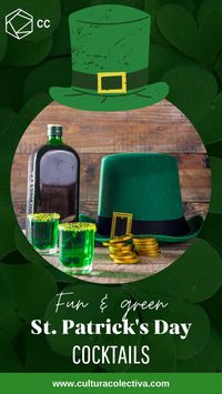 Gather all green ingredients you can and rock this St. Patrick’s Day with some cool and delicious cocktails.
