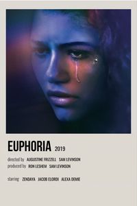 minimal polaroid series poster for euphoria