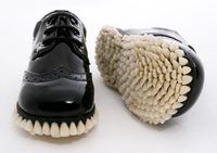 Saatchi Art Artist Fantich Young; Sculpture, "Apex Predator | Junior Boys Shoes" #art