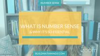 What is Number Sense and Why It’s So Essential