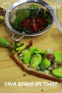A great way to make a simple snack or toast more interesting is to garnish it with unusual ingredients and give it a fancy name! Fava bean tartine - tartine is French for ‘a slice of bread’ and fava beans combined with seaweed butter when added to the bread make a delicious combination. #favabeans #nutritiousfood #easyrecipe #healthyliving #fava #asianfood