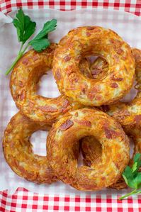 Hash Brown Donuts - Queen of My Kitchen