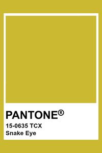 PANTONE 15-0635 TCX Snake Eye #pantone #color