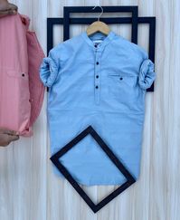 *Heavy Self print kurta full sleeves in stock* 😍 *Premium Quality Best for personal use*✅🔥 *Feel the quality*😍 *full sleeves designer article*🥳 *Size : M L XL* (ALL STANDARD SIZE) 💯 *100% rich look*😎 PRICE : *850 FREE SHIPPING* 📦🚚# *Quality A Class* 😍