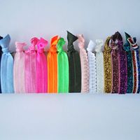 DIY no fray elastic hair ties\ omg emijays!