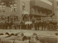 Haarlem 1915 Friese Varkenmarkt Bremer's Houthandel