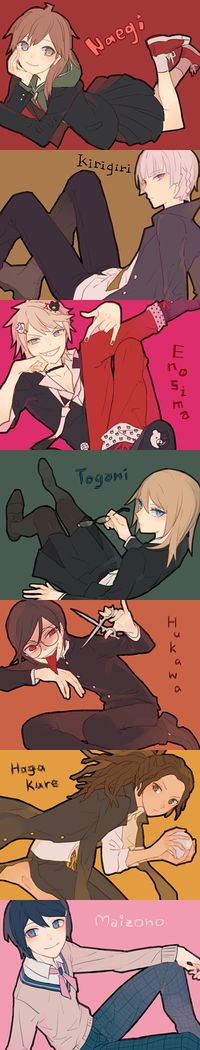 I adopted togami<<< Well, if we're playing THAT game, I'll adopt my own Yandere Killer! I'll adopt Fukawa!