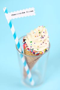 Cheesecake Cones