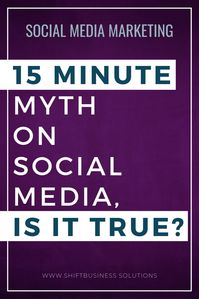 “Achieve success on social media in just 15 minutes a day!” There are free tools such as Google Alerts that will find content for you to post about. By using schedulers like Hootsuite or Buffer, you can schedule updates in advance so you don’t have to keep stopping what you’re doing to write the next hourly post. There are even tools that will tell you who to follow and unfollow on Twitter. 15 minutes is never enough for Social media marketing. #socialmedia #strategy #tip