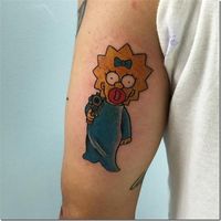 Beautiful and Inspiring Simpsons Tattoos ❖❖❖ #beautiful #inspiring #simpsons #tattoos ❖❖❖ The most popular animated family of television entertains us with its adventures since 1987. Created by the cartoonist Matthew Groening, The Simpsons ...