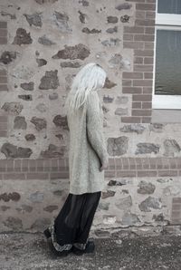 Outfit of the day. witchy inspired including H&M knit and Dark Thorn Clothing Chastity skirt. www.darkthornclothing.com