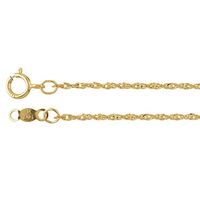 14K Yellow Gold Singapore Chains