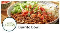 View the recipe for a complete lean and green meal - OPTAVIA Lean and Green Burrito Bowl