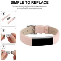 Our soft leather band for Fitbit Alta/Alta HR provides an amazing look for your Fitbit, the colorful genuine Leather strap is a real head turner.❤️ The unique gradually narrowing design ensures a comfortable wearing experience.❣️ 👉50% Off Sale On Now! Shop Now!