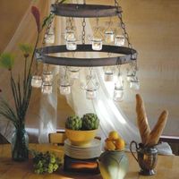 This chandelier is made entirely from recycled items, including baby food jars! Learn how to make your own in this step-by-step article from MOTHER EARTH NEWS magazine.