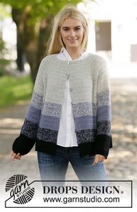 Purple Dawn Jacket / DROPS 206-14 - Free crochet patterns by DROPS Design