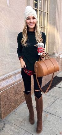45 Attractive Winter Outfits You Will Love / 45 #Winter #Outfits